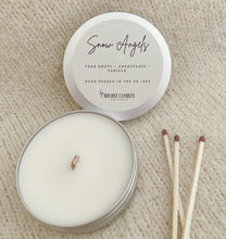 Load image into Gallery viewer, Snow Angels Boujiee Tin Candle