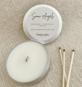 Snow Angels Boujiee Tin Candle