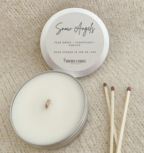Snow Angels Boujiee Tin Candle